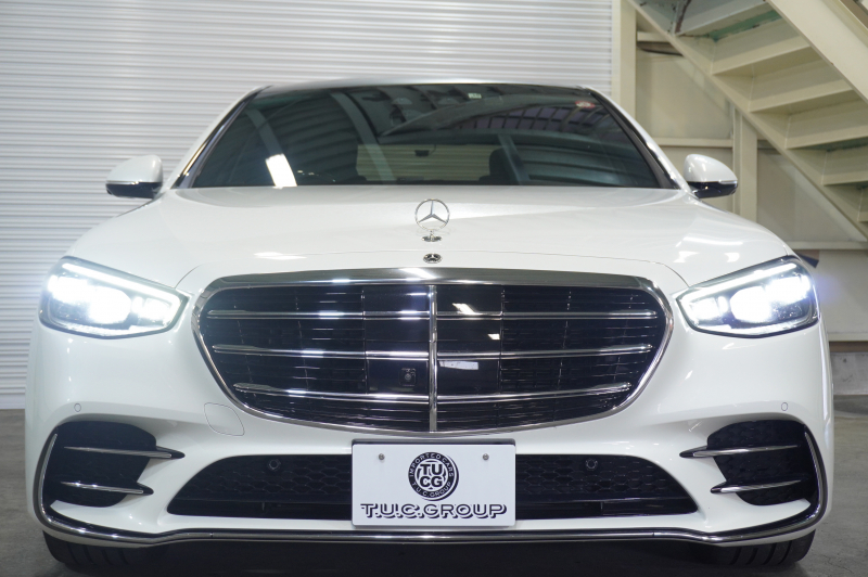 メルセデスベンツ Sクラス S400d 4MATIC AMGﾗｲﾝ ﾚｻﾞｰEXC&ﾚｰﾀﾞｰｾｰﾌﾃｨPKG　現行ﾓﾃﾞﾙ Pｽﾀ 黒革 ﾊﾟﾉﾗﾏSR MBUXﾅﾋﾞ TV 360ｶﾒﾗ ﾋｰﾀｰ&ｸｰﾗｰ ﾏｯｻｰｼﾞ ﾌﾞﾙﾒｽﾀｰ DIGITALﾗｲﾄ ﾍｯﾄﾞｱｯﾌﾟD 自動ﾄﾗﾝｸ AMGｴｱﾛ&20ｲﾝﾁAW　2年保証