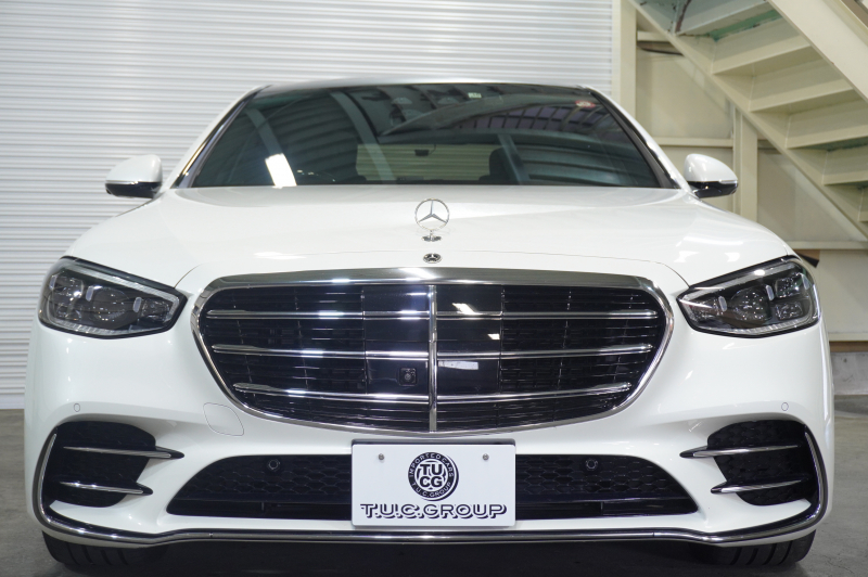 メルセデスベンツ Sクラス S400d 4MATIC AMGﾗｲﾝ ﾚｻﾞｰEXC&ﾚｰﾀﾞｰｾｰﾌﾃｨPKG　現行ﾓﾃﾞﾙ Pｽﾀ 黒革 ﾊﾟﾉﾗﾏSR MBUXﾅﾋﾞ TV 360ｶﾒﾗ ﾋｰﾀｰ&ｸｰﾗｰ ﾏｯｻｰｼﾞ ﾌﾞﾙﾒｽﾀｰ DIGITALﾗｲﾄ ﾍｯﾄﾞｱｯﾌﾟD 自動ﾄﾗﾝｸ AMGｴｱﾛ&20ｲﾝﾁAW　2年保証