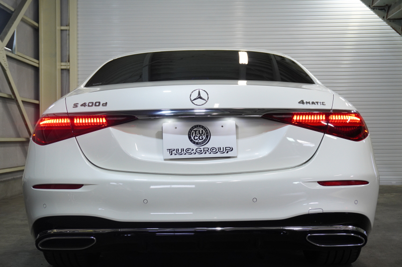 メルセデスベンツ Sクラス S400d 4MATIC AMGﾗｲﾝ ﾚｻﾞｰEXC&ﾚｰﾀﾞｰｾｰﾌﾃｨPKG　現行ﾓﾃﾞﾙ Pｽﾀ 黒革 ﾊﾟﾉﾗﾏSR MBUXﾅﾋﾞ TV 360ｶﾒﾗ ﾋｰﾀｰ&ｸｰﾗｰ ﾏｯｻｰｼﾞ ﾌﾞﾙﾒｽﾀｰ DIGITALﾗｲﾄ ﾍｯﾄﾞｱｯﾌﾟD 自動ﾄﾗﾝｸ AMGｴｱﾛ&20ｲﾝﾁAW　2年保証