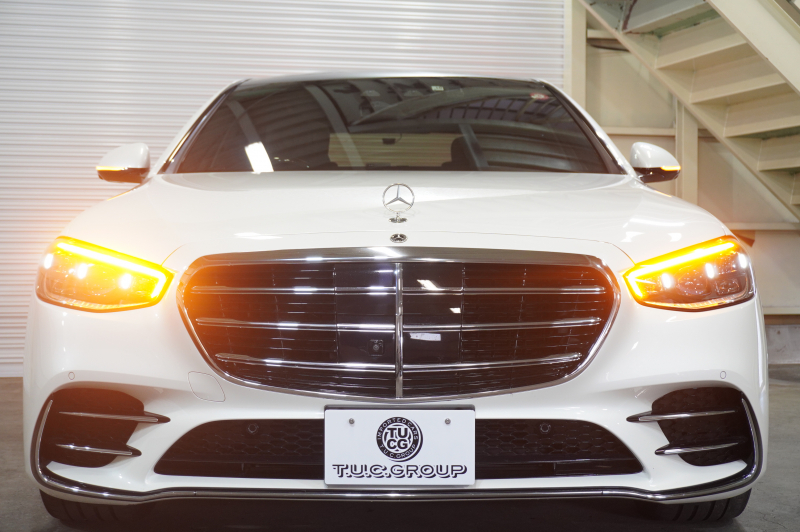 メルセデスベンツ Sクラス S400d 4MATIC AMGﾗｲﾝ ﾚｻﾞｰEXC&ﾚｰﾀﾞｰｾｰﾌﾃｨPKG　現行ﾓﾃﾞﾙ Pｽﾀ 黒革 ﾊﾟﾉﾗﾏSR MBUXﾅﾋﾞ TV 360ｶﾒﾗ ﾋｰﾀｰ&ｸｰﾗｰ ﾏｯｻｰｼﾞ ﾌﾞﾙﾒｽﾀｰ DIGITALﾗｲﾄ ﾍｯﾄﾞｱｯﾌﾟD 自動ﾄﾗﾝｸ AMGｴｱﾛ&20ｲﾝﾁAW　2年保証