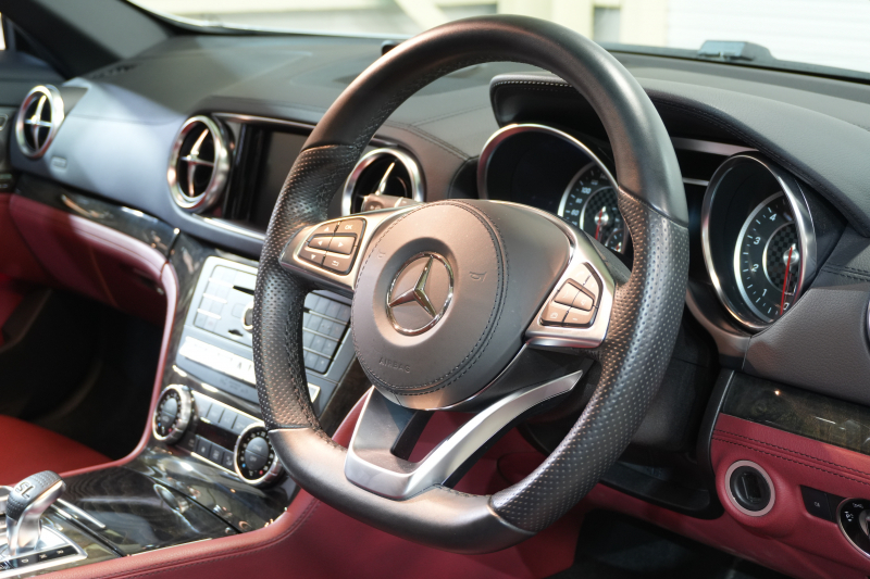 メルセデスベンツ SLクラス SL400 ﾚｰﾀﾞｰｾｰﾌﾃｨPKG　後期 1ｵｰﾅｰ 赤革 ｼｰﾄﾋｰﾀｰ ﾍﾞﾝﾁﾚｰﾀｰ ｴｱｽｶｰﾌ 純正ﾅﾋﾞ ﾌﾙｾｸﾞTV  ABCｻｽﾍﾟﾝｼｮﾝ  自動Rｹﾞｰﾄ LEDﾍｯﾄﾞﾗｲﾄ ACC AMGｴｱﾛ&19ｲﾝﾁAW 　2年保証