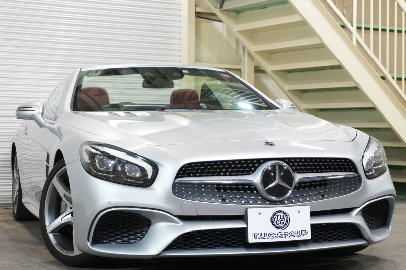 メルセデスベンツ SLクラス SL400 ﾚｰﾀﾞｰｾｰﾌﾃｨPKG　後期 1ｵｰﾅｰ 赤革 ｼｰﾄﾋｰﾀｰ ﾍﾞﾝﾁﾚｰﾀｰ ｴｱｽｶｰﾌ 純正ﾅﾋﾞ ﾌﾙｾｸﾞTV  ABCｻｽﾍﾟﾝｼｮﾝ  自動Rｹﾞｰﾄ LEDﾍｯﾄﾞﾗｲﾄ ACC AMGｴｱﾛ&19ｲﾝﾁAW 　2年保証