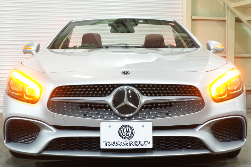 メルセデスベンツ SLクラス SL400 ﾚｰﾀﾞｰｾｰﾌﾃｨPKG　後期 1ｵｰﾅｰ 赤革 ｼｰﾄﾋｰﾀｰ ﾍﾞﾝﾁﾚｰﾀｰ ｴｱｽｶｰﾌ 純正ﾅﾋﾞ ﾌﾙｾｸﾞTV  ABCｻｽﾍﾟﾝｼｮﾝ  自動Rｹﾞｰﾄ LEDﾍｯﾄﾞﾗｲﾄ ACC AMGｴｱﾛ&19ｲﾝﾁAW 　2年保証