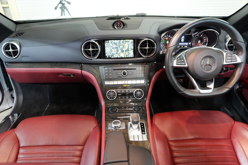 メルセデスベンツ SLクラス SL400 ﾚｰﾀﾞｰｾｰﾌﾃｨPKG　後期 1ｵｰﾅｰ 赤革 ｼｰﾄﾋｰﾀｰ ﾍﾞﾝﾁﾚｰﾀｰ ｴｱｽｶｰﾌ 純正ﾅﾋﾞ ﾌﾙｾｸﾞTV  ABCｻｽﾍﾟﾝｼｮﾝ  自動Rｹﾞｰﾄ LEDﾍｯﾄﾞﾗｲﾄ ACC AMGｴｱﾛ&19ｲﾝﾁAW 　2年保証