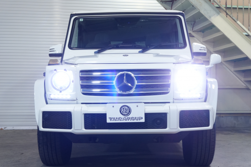 メルセデスベンツ Gクラス G350d ﾗｸﾞｼﾞｭｱﾘｰP　黒革 ｽﾗｲﾃﾞｨﾝｸﾞﾙｰﾌ ﾅﾋﾞTV Bｶﾒﾗ 全席ｼｰﾄﾋｰﾀｰ harman/kardonｻｳﾝﾄﾞ 　2年保証