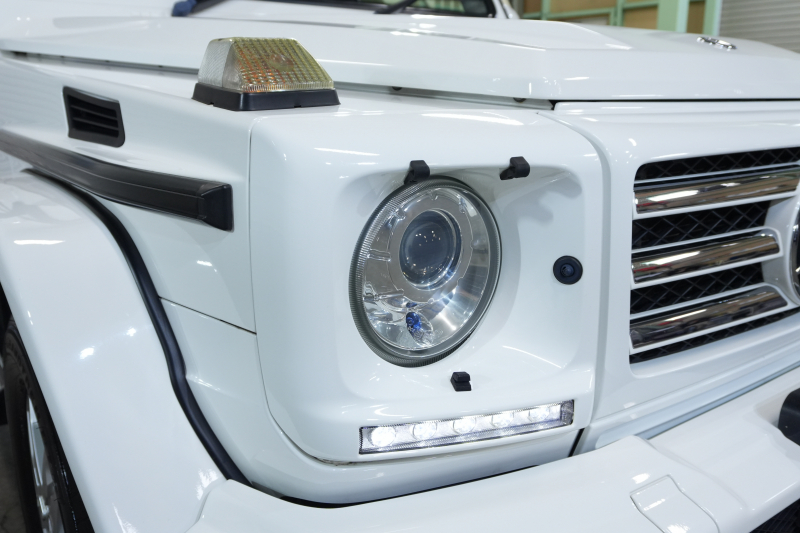 メルセデスベンツ Gクラス G350d ﾗｸﾞｼﾞｭｱﾘｰP　黒革 ｽﾗｲﾃﾞｨﾝｸﾞﾙｰﾌ ﾅﾋﾞTV Bｶﾒﾗ 全席ｼｰﾄﾋｰﾀｰ harman/kardonｻｳﾝﾄﾞ 　2年保証