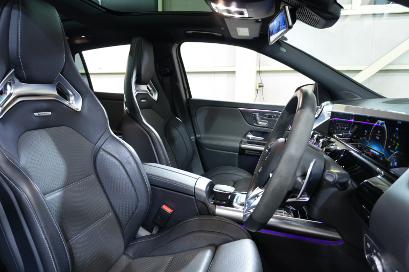 AMG GLA GLA45 4MATIC AMGｱﾄﾞﾊﾞﾝｽﾄﾞ& ﾊﾟﾌｫｰﾏﾝｽPKG　Meｺﾈ MBUX 黒/灰ｺﾝﾋﾞ革 ﾊﾟﾉﾗﾏSR ﾅﾋﾞTV  ｱﾄﾞﾊﾞﾝｽﾄﾞｻｳﾝﾄﾞ ﾍｯﾄﾞｱｯﾌﾟD 360ｶﾒﾗ ﾊﾟﾌｫｰﾏﾝｽｽﾃｱ 自動ﾄﾗﾝｸ ﾌｯﾄﾄﾗﾝｸOP LEDﾍｯﾄﾞﾗｲﾄ AMG20ｲﾝﾁAW　2年保証