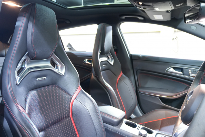 AMG CLAクラス CLA45 4MATIC ｼｭｰﾃｨﾝｸﾞﾌﾞﾚｰｸ AMGｱﾄﾞﾊﾞﾝｽﾄﾞP&ﾚｰﾀﾞｰｾｰﾌﾃｨPKG　後期 ｷｰﾚｽｺﾞｰ 黒革 ﾊﾟﾉﾗﾏSR ｼｰﾄﾋｰﾀｰ 純正ﾅﾋﾞTV CarPlay Bｶﾒﾗ PTS LEDﾍｯﾄﾞﾗｲﾄ 381ps AMG19AW　2年保証