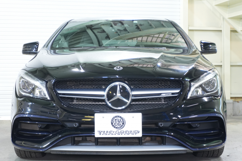 AMG CLAクラス CLA45 4MATIC ｼｭｰﾃｨﾝｸﾞﾌﾞﾚｰｸ AMGｱﾄﾞﾊﾞﾝｽﾄﾞP&ﾚｰﾀﾞｰｾｰﾌﾃｨPKG　後期 ｷｰﾚｽｺﾞｰ 黒革 ﾊﾟﾉﾗﾏSR ｼｰﾄﾋｰﾀｰ 純正ﾅﾋﾞTV CarPlay Bｶﾒﾗ PTS LEDﾍｯﾄﾞﾗｲﾄ 381ps AMG19AW　2年保証