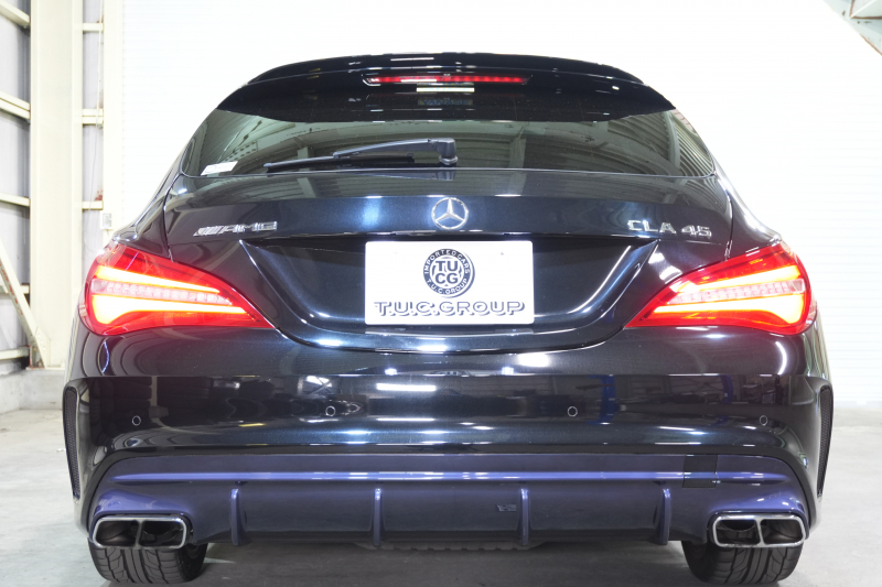 AMG CLAクラス CLA45 4MATIC ｼｭｰﾃｨﾝｸﾞﾌﾞﾚｰｸ AMGｱﾄﾞﾊﾞﾝｽﾄﾞP&ﾚｰﾀﾞｰｾｰﾌﾃｨPKG　後期 ｷｰﾚｽｺﾞｰ 黒革 ﾊﾟﾉﾗﾏSR ｼｰﾄﾋｰﾀｰ 純正ﾅﾋﾞTV CarPlay Bｶﾒﾗ PTS LEDﾍｯﾄﾞﾗｲﾄ 381ps AMG19AW　2年保証