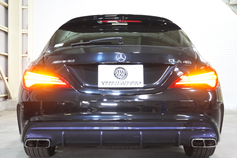 AMG CLAクラス CLA45 4MATIC ｼｭｰﾃｨﾝｸﾞﾌﾞﾚｰｸ AMGｱﾄﾞﾊﾞﾝｽﾄﾞP&ﾚｰﾀﾞｰｾｰﾌﾃｨPKG　後期 ｷｰﾚｽｺﾞｰ 黒革 ﾊﾟﾉﾗﾏSR ｼｰﾄﾋｰﾀｰ 純正ﾅﾋﾞTV CarPlay Bｶﾒﾗ PTS LEDﾍｯﾄﾞﾗｲﾄ 381ps AMG19AW　2年保証