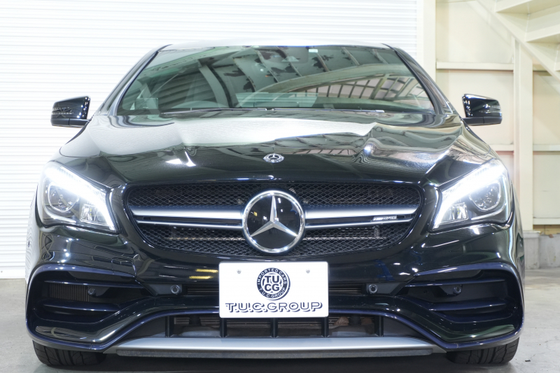 AMG CLAクラス CLA45 4MATIC ｼｭｰﾃｨﾝｸﾞﾌﾞﾚｰｸ AMGｱﾄﾞﾊﾞﾝｽﾄﾞP&ﾚｰﾀﾞｰｾｰﾌﾃｨPKG　後期 ｷｰﾚｽｺﾞｰ 黒革 ﾊﾟﾉﾗﾏSR ｼｰﾄﾋｰﾀｰ 純正ﾅﾋﾞTV CarPlay Bｶﾒﾗ PTS LEDﾍｯﾄﾞﾗｲﾄ 381ps AMG19AW　2年保証