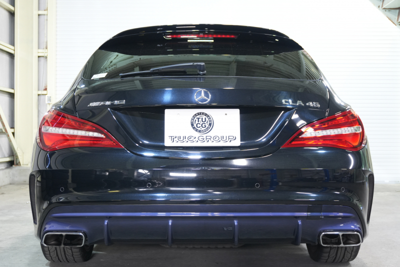 AMG CLAクラス CLA45 4MATIC ｼｭｰﾃｨﾝｸﾞﾌﾞﾚｰｸ AMGｱﾄﾞﾊﾞﾝｽﾄﾞP&ﾚｰﾀﾞｰｾｰﾌﾃｨPKG　後期 ｷｰﾚｽｺﾞｰ 黒革 ﾊﾟﾉﾗﾏSR ｼｰﾄﾋｰﾀｰ 純正ﾅﾋﾞTV CarPlay Bｶﾒﾗ PTS LEDﾍｯﾄﾞﾗｲﾄ 381ps AMG19AW　2年保証