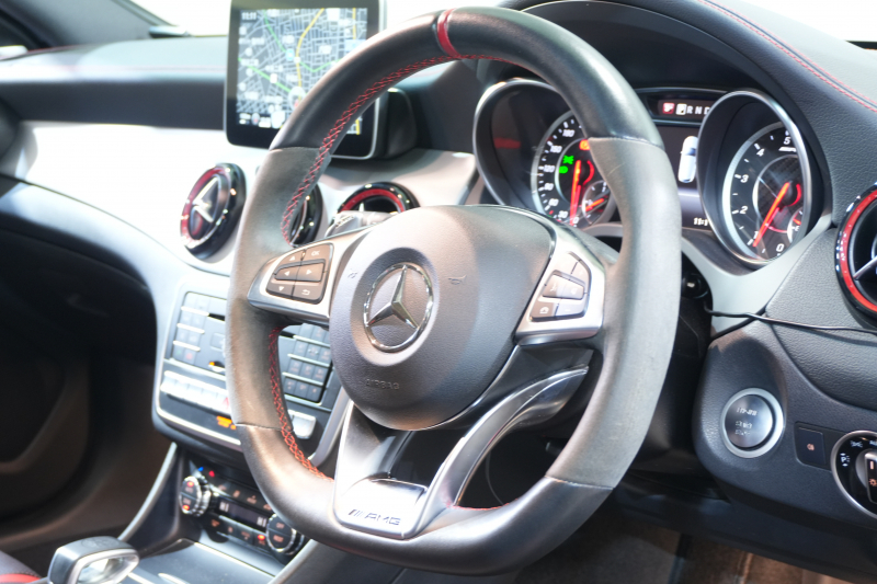 AMG CLAクラス CLA45 4MATIC ｼｭｰﾃｨﾝｸﾞﾌﾞﾚｰｸ AMGｱﾄﾞﾊﾞﾝｽﾄﾞP&ﾚｰﾀﾞｰｾｰﾌﾃｨPKG　後期 ｷｰﾚｽｺﾞｰ 黒革 ﾊﾟﾉﾗﾏSR ｼｰﾄﾋｰﾀｰ 純正ﾅﾋﾞTV CarPlay Bｶﾒﾗ PTS LEDﾍｯﾄﾞﾗｲﾄ 381ps AMG19AW　2年保証