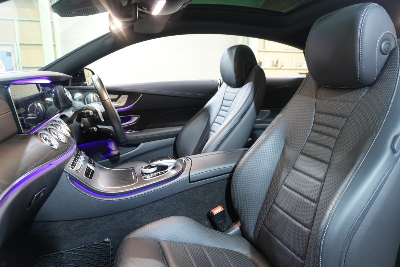 メルセデスベンツ Eクラス E400 4MATIC ｸｰﾍﾟ ｽﾎﾟｰﾂ ｴｸｽｸﾙｰｼﾌﾞ&ﾚｰﾀﾞｰSP　Pｽﾀ 黒赤革 ﾊﾟﾉﾗﾏSR  ﾋｰﾀｰ&ﾍﾞﾝﾁﾚｰﾀｰ ﾏｯｻｰｼﾞ ﾅﾋﾞTV 360ｶﾒﾗ ﾌﾞﾙﾒｽﾀ ﾏﾙﾁﾋﾞｰﾑLEDﾗｲﾄ ｴｱﾊﾞﾗﾝｽP AMG19AW　2年保証