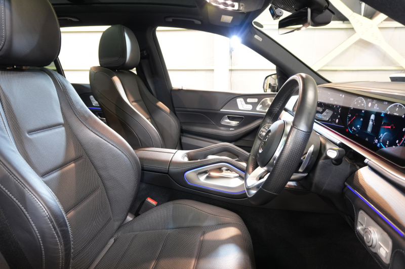 メルセデスベンツ GLE GLE400d 4MATIC ｽﾎﾟｰﾂ ﾚｻﾞｰｴｸｽｸﾙｰｼﾌﾞ&ﾚｰﾀﾞｰSP　現行ﾓﾃﾞﾙ 黒ﾅｯﾊﾟ革 ﾊﾟﾉﾗﾏSR ｼｰﾄﾋｰﾀｰ ﾍﾞﾝﾁﾚｰﾀｰ MBUX ﾅﾋﾞ ﾌﾙｾｸﾞTV Burmester 360ｶﾒﾗ ﾏﾙﾁﾋﾞｰﾑLED ｴｱｻｽ 自動Rｹﾞｰﾄ　2年保証