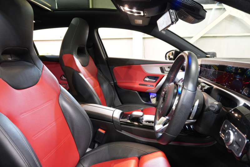 メルセデスベンツ Aクラス A180ｽﾀｲﾙ AMGﾗｲﾝ ﾚｻﾞｰEXC＆ﾅﾋﾞｹﾞｰｼｮﾝ&ｱﾄﾞﾊﾞﾝｽﾄﾞ＆ﾚｰﾀﾞｰｾｰﾌﾃｨPKG　黒赤革 ｼｰﾄﾋｰﾀｰ ﾊﾟﾉSR MBUXﾅﾋﾞ ﾌﾙｾｸﾞTV HUD 360ｶﾒﾗ PTS ﾏﾙﾁﾋﾞｰﾑLED ｱﾄﾞﾊﾞﾝｽﾄﾞｻｳﾝﾄﾞ ﾏﾙﾁｶﾗｰｱﾝﾋﾞｴﾝﾄ AMGｴｱﾛ＆18ｲﾝﾁAW　2年保証