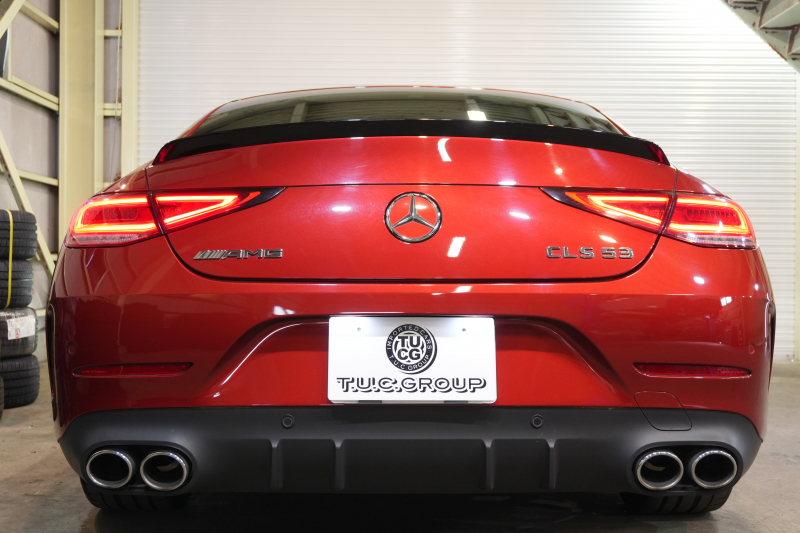 AMG CLSクラス CLS53 4MATIC+ ﾚｰﾀﾞｰSP ISG搭載　現行 中期 Pｽﾀ 黒革 ﾋｰﾀｰ&ｸｰﾗｰ ﾀﾞｲﾅﾐｯｸｼｰﾄ ｻﾝﾙｰﾌ ﾅﾋﾞTV 360ｶﾒﾗ ﾌﾞﾙﾒｽﾀｰ HUD 自動ﾄﾗﾝｸ ﾌｯﾄｵｰﾌﾟﾅｰ ｴｱﾊﾞﾗﾝｽP ﾏﾙﾁﾋﾞｰﾑLED　2年保証付