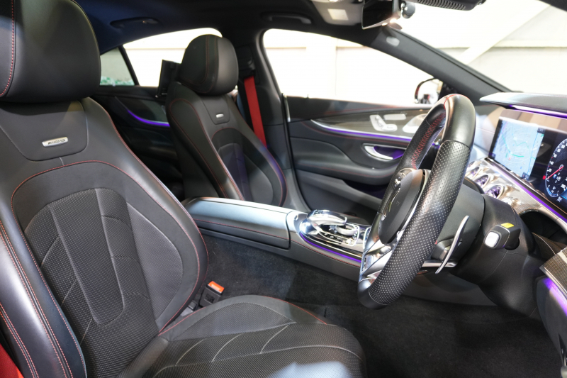 AMG CLSクラス CLS53 4MATIC+ ﾚｰﾀﾞｰSP ISG搭載　現行 中期 Pｽﾀ 黒革 ﾋｰﾀｰ&ｸｰﾗｰ ﾀﾞｲﾅﾐｯｸｼｰﾄ ｻﾝﾙｰﾌ ﾅﾋﾞTV 360ｶﾒﾗ ﾌﾞﾙﾒｽﾀｰ HUD 自動ﾄﾗﾝｸ ﾌｯﾄｵｰﾌﾟﾅｰ ｴｱﾊﾞﾗﾝｽP ﾏﾙﾁﾋﾞｰﾑLED　2年保証付