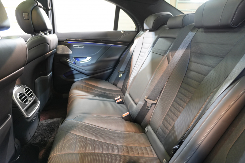 メルセデスベンツ Sクラス S400d ｽﾎﾟｰﾂﾘﾐﾃｯﾄﾞ ﾚｻﾞｰｴｸｽｸﾙｰｼﾌﾞ&ﾚｰﾀﾞｰｾｰﾌﾃｨPKG　後期 黒ﾅｯﾊﾟ革 ﾊﾟﾉﾗﾏSR ﾅﾋﾞTV 360ｶﾒﾗ ﾋｰﾀｰ&ｸｰﾗｰ ﾘﾗｸｾﾞｰｼｮﾝ ﾄﾞｱｲｰｼﾞｰｸﾛｰｼﾞｬｰ ｴｱﾊﾞﾗﾝｽP ﾌﾞﾙﾒｽﾀｰ ﾍｯﾄﾞｱｯﾌﾟD AMGｴｱﾛ&20AW　2年保証