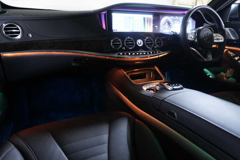 メルセデスベンツ Sクラス S400d ｽﾎﾟｰﾂﾘﾐﾃｯﾄﾞ ﾚｻﾞｰｴｸｽｸﾙｰｼﾌﾞ&ﾚｰﾀﾞｰｾｰﾌﾃｨPKG　後期 黒ﾅｯﾊﾟ革 ﾊﾟﾉﾗﾏSR ﾅﾋﾞTV 360ｶﾒﾗ ﾋｰﾀｰ&ｸｰﾗｰ ﾘﾗｸｾﾞｰｼｮﾝ ﾄﾞｱｲｰｼﾞｰｸﾛｰｼﾞｬｰ ｴｱﾊﾞﾗﾝｽP ﾌﾞﾙﾒｽﾀｰ ﾍｯﾄﾞｱｯﾌﾟD AMGｴｱﾛ&20AW　2年保証