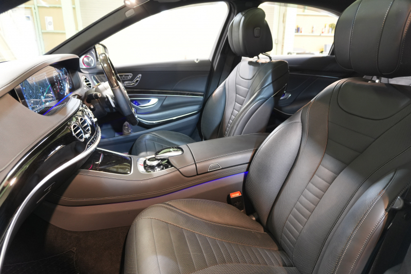 メルセデスベンツ Sクラス S560ﾛﾝｸﾞ AMGﾗｲﾝ ﾚｻﾞｰｴｸｽｸﾙｰｼﾌﾞ&ﾚｰﾀﾞｰｾｰﾌﾃｨPKG　後期 黒ﾅｯﾊﾟ革 ﾏｯｻｰｼﾞ ﾀﾞｲﾅﾐｯｸｼｰﾄ ﾊﾟﾉﾗﾏSR ﾅﾋﾞTV 360ｶﾒﾗ ﾌﾞﾙﾒｽﾀｰ HUD CarPlay ｲｰｼﾞｰｸﾛｰｼﾞｬｰ ｵｰﾄﾄﾗﾝｸ　2年保証