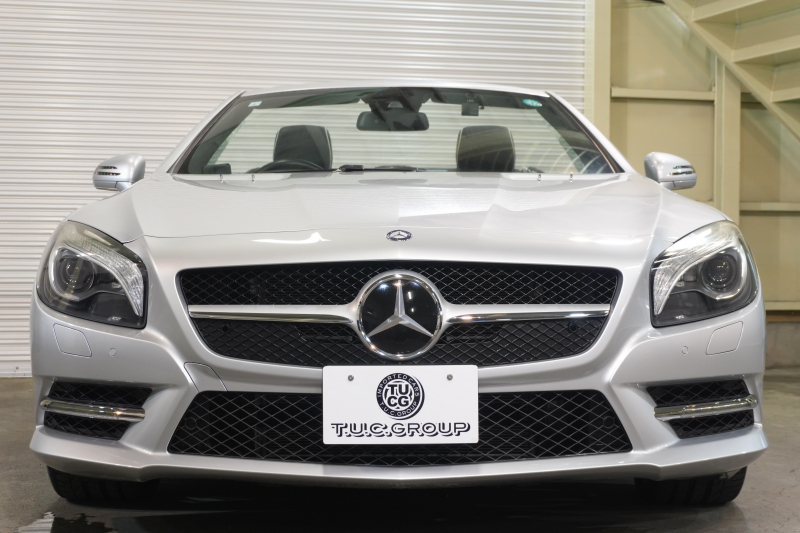 メルセデスベンツ SLクラス SL350 ﾌﾞﾙｰｴﾌｨｼｪﾝｼｰ AMGｽﾎﾟｰﾂ&ﾚｰﾀﾞｰｾｰﾌﾃｨPKG　黒革 ｼｰﾄﾋｰﾀｰ ｴｱｽｶｰﾌ ABCｻｽ 純正ﾅﾋﾞ ﾌﾙｾｸﾞTV Bｶﾒﾗ ﾏｼﾞｯｸｽｶｲﾙｰﾌ ACC 自動Rゲート/ﾊﾝｽﾞﾌﾘｰA  AMGｴｱﾛ＆19ｲﾝﾁAW　2年保証