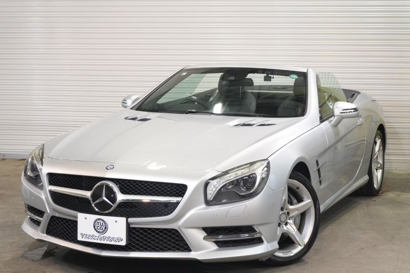 メルセデスベンツ SLクラス SL350 ﾌﾞﾙｰｴﾌｨｼｪﾝｼｰ AMGｽﾎﾟｰﾂ&ﾚｰﾀﾞｰｾｰﾌﾃｨPKG　黒革 ｼｰﾄﾋｰﾀｰ ｴｱｽｶｰﾌ ABCｻｽ 純正ﾅﾋﾞ ﾌﾙｾｸﾞTV Bｶﾒﾗ ﾏｼﾞｯｸｽｶｲﾙｰﾌ ACC 自動Rゲート/ﾊﾝｽﾞﾌﾘｰA  AMGｴｱﾛ＆19ｲﾝﾁAW　2年保証