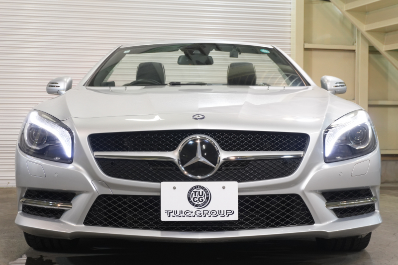 メルセデスベンツ SLクラス SL350 ﾌﾞﾙｰｴﾌｨｼｪﾝｼｰ AMGｽﾎﾟｰﾂ&ﾚｰﾀﾞｰｾｰﾌﾃｨPKG　黒革 ｼｰﾄﾋｰﾀｰ ｴｱｽｶｰﾌ ABCｻｽ 純正ﾅﾋﾞ ﾌﾙｾｸﾞTV Bｶﾒﾗ ﾏｼﾞｯｸｽｶｲﾙｰﾌ ACC 自動Rゲート/ﾊﾝｽﾞﾌﾘｰA  AMGｴｱﾛ＆19ｲﾝﾁAW　2年保証