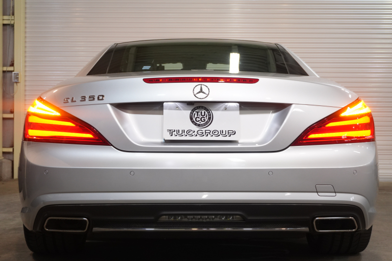 メルセデスベンツ SLクラス SL350 ﾌﾞﾙｰｴﾌｨｼｪﾝｼｰ AMGｽﾎﾟｰﾂ&ﾚｰﾀﾞｰｾｰﾌﾃｨPKG　黒革 ｼｰﾄﾋｰﾀｰ ｴｱｽｶｰﾌ ABCｻｽ 純正ﾅﾋﾞ ﾌﾙｾｸﾞTV Bｶﾒﾗ ﾏｼﾞｯｸｽｶｲﾙｰﾌ ACC 自動Rゲート/ﾊﾝｽﾞﾌﾘｰA  AMGｴｱﾛ＆19ｲﾝﾁAW　2年保証