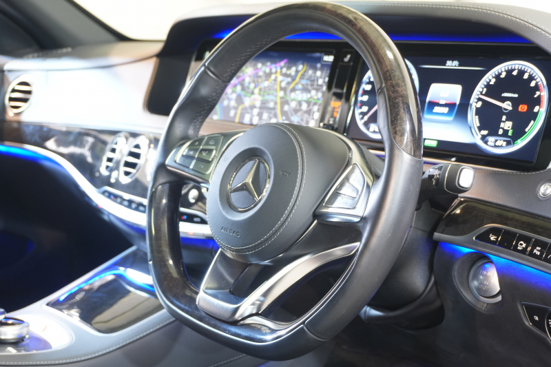 メルセデスベンツ Sクラス S400h ｴｸｽｸﾙｰｼﾌﾞ AMGﾗｲﾝ&ﾚｰﾀﾞｰPKG　中期 黒ﾅｯﾊﾟ革 ﾋｰﾀｰ ＆ｸｰﾗｰ ﾏｯｻｰｼﾞ機能 ﾊﾟﾉﾗﾏSR 純正ﾅﾋﾞ ﾌﾙｾｸﾞ ｿﾌﾄﾄﾞｱｸﾛｰｼﾞｬｰ 自動ﾄﾗﾝｸ HUD ﾌﾞﾙﾒｽﾀｰ 360ｶﾒﾗ ｴｱﾊﾞﾗﾝｽPKG ｱﾝﾋﾞｴﾝﾄﾗｲﾄ ｴｱｻｽ LEDﾍｯﾄﾞﾗｲﾄ AMGｴｱﾛ&19AW 2年保証