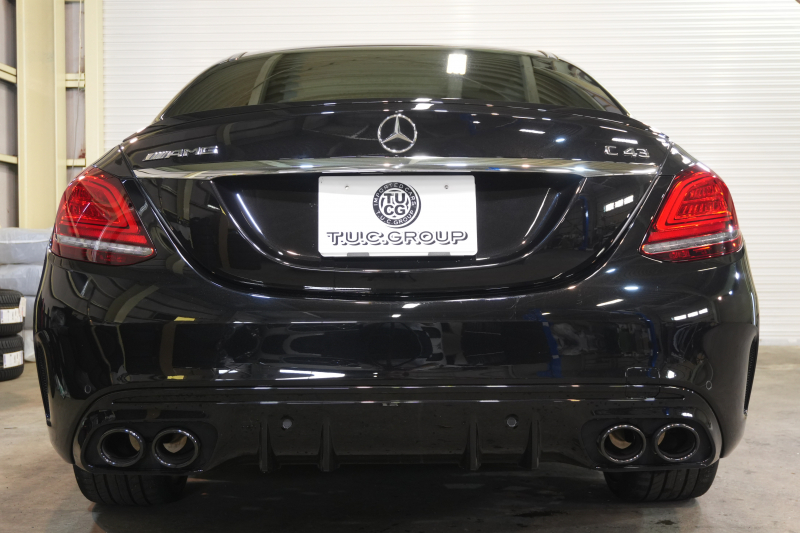 AMG Cクラス C43 4MATIC ｴｸｽｸﾙｰｼﾌﾞ ﾚｰﾀﾞｰSP 後期 黒革 ｼｰﾄﾋｰﾀｰ ﾊﾟﾉﾗﾏSR 純正ﾅﾋﾞ ﾌﾙｾｸﾞTV CarPlay ﾍｯﾄﾞｱｯﾌﾟD ﾌﾞﾙﾒｽﾀｰ Bｶﾒﾗ 自動ﾄﾗﾝｸ&ﾊﾝｽﾞﾌﾘｰA ｴｱﾊﾞﾗﾝｽPKG 19ｲﾝﾁAW　2年保証