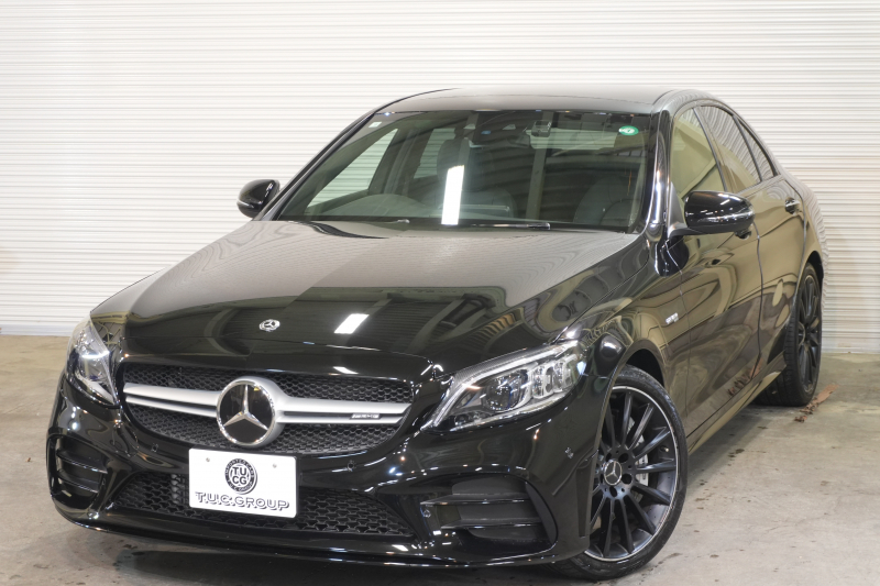 AMG Cクラス C43 4MATIC ｴｸｽｸﾙｰｼﾌﾞ ﾚｰﾀﾞｰSP 後期 黒革 ｼｰﾄﾋｰﾀｰ ﾊﾟﾉﾗﾏSR 純正ﾅﾋﾞ ﾌﾙｾｸﾞTV CarPlay ﾍｯﾄﾞｱｯﾌﾟD ﾌﾞﾙﾒｽﾀｰ Bｶﾒﾗ 自動ﾄﾗﾝｸ&ﾊﾝｽﾞﾌﾘｰA ｴｱﾊﾞﾗﾝｽPKG 19ｲﾝﾁAW　2年保証