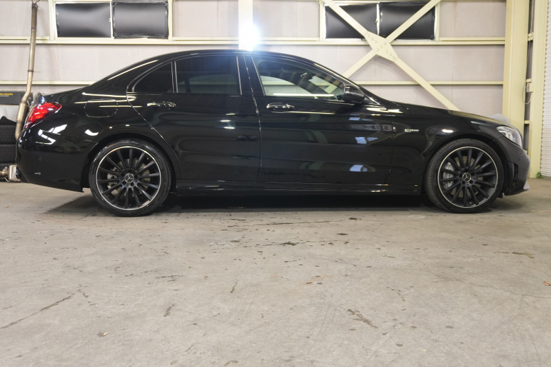 AMG Cクラス C43 4MATIC ｴｸｽｸﾙｰｼﾌﾞ ﾚｰﾀﾞｰSP 後期 黒革 ｼｰﾄﾋｰﾀｰ ﾊﾟﾉﾗﾏSR 純正ﾅﾋﾞ ﾌﾙｾｸﾞTV CarPlay ﾍｯﾄﾞｱｯﾌﾟD ﾌﾞﾙﾒｽﾀｰ Bｶﾒﾗ 自動ﾄﾗﾝｸ&ﾊﾝｽﾞﾌﾘｰA ｴｱﾊﾞﾗﾝｽPKG 19ｲﾝﾁAW　2年保証