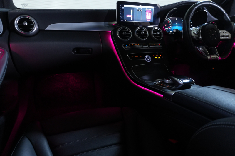 AMG Cクラス C43 4MATIC ｴｸｽｸﾙｰｼﾌﾞ ﾚｰﾀﾞｰSP 後期 黒革 ｼｰﾄﾋｰﾀｰ ﾊﾟﾉﾗﾏSR 純正ﾅﾋﾞ ﾌﾙｾｸﾞTV CarPlay ﾍｯﾄﾞｱｯﾌﾟD ﾌﾞﾙﾒｽﾀｰ Bｶﾒﾗ 自動ﾄﾗﾝｸ&ﾊﾝｽﾞﾌﾘｰA ｴｱﾊﾞﾗﾝｽPKG 19ｲﾝﾁAW　2年保証