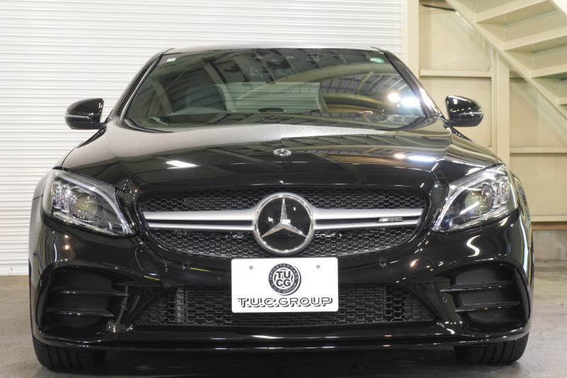 AMG Cクラス C43 4MATIC ｴｸｽｸﾙｰｼﾌﾞ ﾚｰﾀﾞｰSP 後期 黒革 ｼｰﾄﾋｰﾀｰ ﾊﾟﾉﾗﾏSR 純正ﾅﾋﾞ ﾌﾙｾｸﾞTV CarPlay ﾍｯﾄﾞｱｯﾌﾟD ﾌﾞﾙﾒｽﾀｰ Bｶﾒﾗ 自動ﾄﾗﾝｸ&ﾊﾝｽﾞﾌﾘｰA ｴｱﾊﾞﾗﾝｽPKG 19ｲﾝﾁAW　2年保証