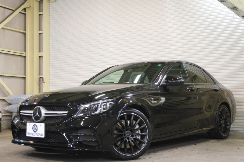 AMG Cクラス C43 4MATIC ｴｸｽｸﾙｰｼﾌﾞ ﾚｰﾀﾞｰSP 後期 黒革 ｼｰﾄﾋｰﾀｰ ﾊﾟﾉﾗﾏSR 純正ﾅﾋﾞ ﾌﾙｾｸﾞTV CarPlay ﾍｯﾄﾞｱｯﾌﾟD ﾌﾞﾙﾒｽﾀｰ Bｶﾒﾗ 自動ﾄﾗﾝｸ&ﾊﾝｽﾞﾌﾘｰA ｴｱﾊﾞﾗﾝｽPKG 19ｲﾝﾁAW　2年保証