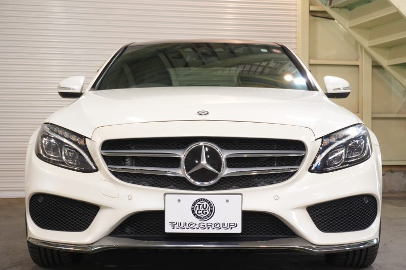 メルセデスベンツ Cクラス C250ｽﾎﾟｰﾂ ﾚｻﾞｰｴｸｽｸﾙｰｼﾌﾞ&ﾌﾟﾚﾐｱﾑｱﾝﾄﾞﾚｰﾀﾞｰｾｰﾌﾃｨPKG　黒革 ｼｰﾄﾋｰﾀｰ ﾊﾟﾉﾗﾏSR HDDﾅﾋﾞ 純正ﾅﾋﾞ ﾌﾙｾｸﾞTV BT ﾌﾞﾙﾒｽﾀｰ HUD Bｶﾒﾗ LEDﾍｯﾄﾞ 自動Rｹﾞｰﾄ/ﾊﾝｽﾞﾌﾘｰA ｴｱﾊﾞﾗﾝｽPKG AMGｴｱﾛ&19ｲﾝﾁAW　2年保証