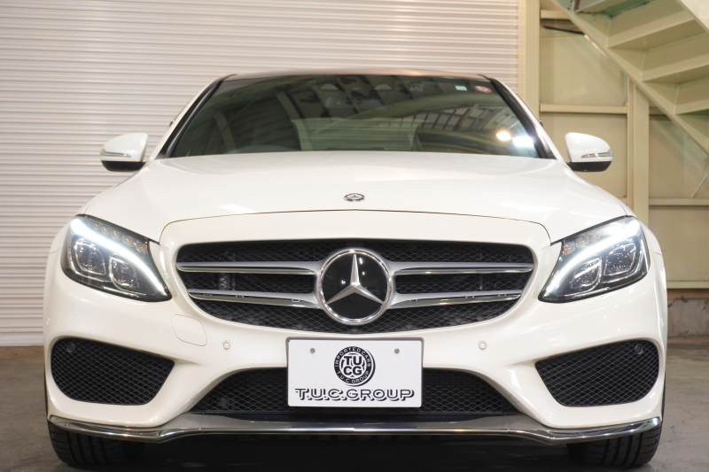 メルセデスベンツ Cクラス C250ｽﾎﾟｰﾂ ﾚｻﾞｰｴｸｽｸﾙｰｼﾌﾞ&ﾌﾟﾚﾐｱﾑｱﾝﾄﾞﾚｰﾀﾞｰｾｰﾌﾃｨPKG　黒革 ｼｰﾄﾋｰﾀｰ ﾊﾟﾉﾗﾏSR HDDﾅﾋﾞ 純正ﾅﾋﾞ ﾌﾙｾｸﾞTV BT ﾌﾞﾙﾒｽﾀｰ HUD Bｶﾒﾗ LEDﾍｯﾄﾞ 自動Rｹﾞｰﾄ/ﾊﾝｽﾞﾌﾘｰA ｴｱﾊﾞﾗﾝｽPKG AMGｴｱﾛ&19ｲﾝﾁAW　2年保証