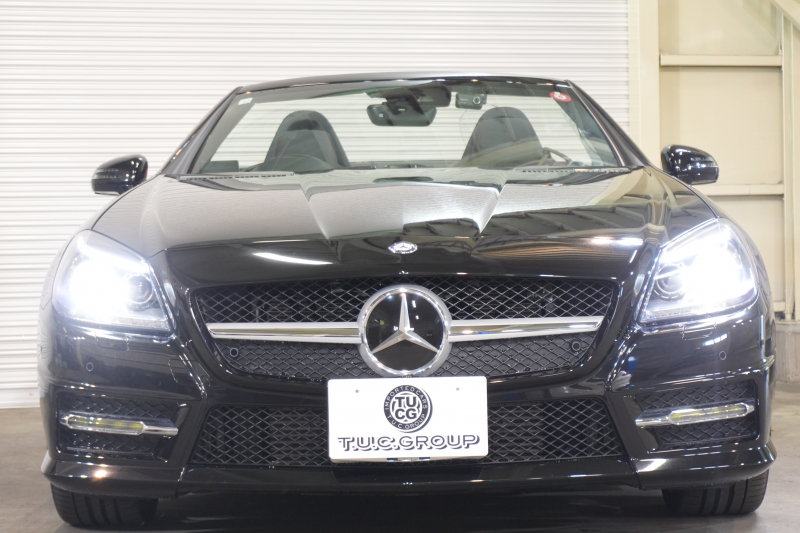 メルセデスベンツ SLKクラス SLK200 ｴｸｽｸﾙｰｼﾌﾞ ﾚｰﾀﾞｰSP　黒革 ｼｰﾄﾋｰﾀｰ ｴｱｽｶｰﾌ 純正ﾅﾋﾞ ﾌﾙｾｸﾞTV MBﾛｺﾞﾌﾞﾚｰｷ ｷｰﾚｽ ｷｾﾉﾝ  AMGｴｱﾛ&18ｲﾝﾁAW 　2年保証