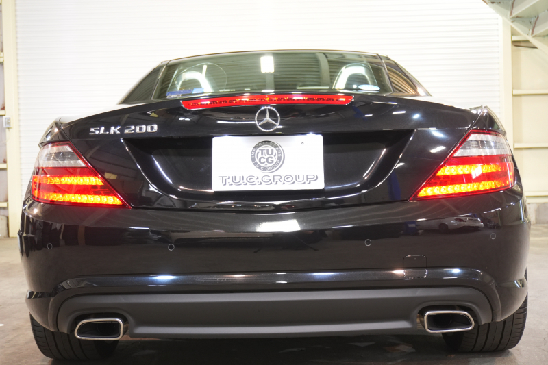メルセデスベンツ SLKクラス SLK200 ｴｸｽｸﾙｰｼﾌﾞ ﾚｰﾀﾞｰSP　黒革 ｼｰﾄﾋｰﾀｰ ｴｱｽｶｰﾌ 純正ﾅﾋﾞ ﾌﾙｾｸﾞTV MBﾛｺﾞﾌﾞﾚｰｷ ｷｰﾚｽ ｷｾﾉﾝ  AMGｴｱﾛ&18ｲﾝﾁAW 　2年保証