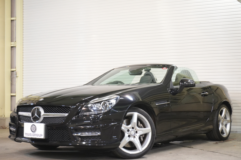 メルセデスベンツ SLKクラス SLK200 ｴｸｽｸﾙｰｼﾌﾞ ﾚｰﾀﾞｰSP　黒革 ｼｰﾄﾋｰﾀｰ ｴｱｽｶｰﾌ 純正ﾅﾋﾞ ﾌﾙｾｸﾞTV MBﾛｺﾞﾌﾞﾚｰｷ ｷｰﾚｽ ｷｾﾉﾝ  AMGｴｱﾛ&18ｲﾝﾁAW 　2年保証