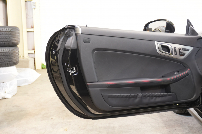 メルセデスベンツ SLKクラス SLK200 ｴｸｽｸﾙｰｼﾌﾞ ﾚｰﾀﾞｰSP　黒革 ｼｰﾄﾋｰﾀｰ ｴｱｽｶｰﾌ 純正ﾅﾋﾞ ﾌﾙｾｸﾞTV MBﾛｺﾞﾌﾞﾚｰｷ ｷｰﾚｽ ｷｾﾉﾝ  AMGｴｱﾛ&18ｲﾝﾁAW 　2年保証