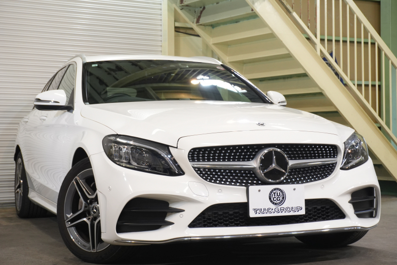 メルセデスベンツ Cクラス C200 ﾜｺﾞﾝ ﾛｰﾚｳｽED ｽﾎﾟｰﾂﾌﾟﾗｽ&ﾚｰﾀﾞｰｾｰﾌﾃｨPKG　後期 黒革 ｼｰﾄﾋｰﾀｰ 純正ﾅﾋﾞ ﾌﾙｾｸﾞTV CarPlay ﾍｯﾄﾞｱｯﾌﾟD Bｶﾒﾗ ﾏﾙﾁﾋﾞｰﾑLED ﾜｲﾔﾚｽﾁｬｰｼﾞﾝｸﾞ AMGｴｱﾛ&18ｲﾝﾁAW　2年保証