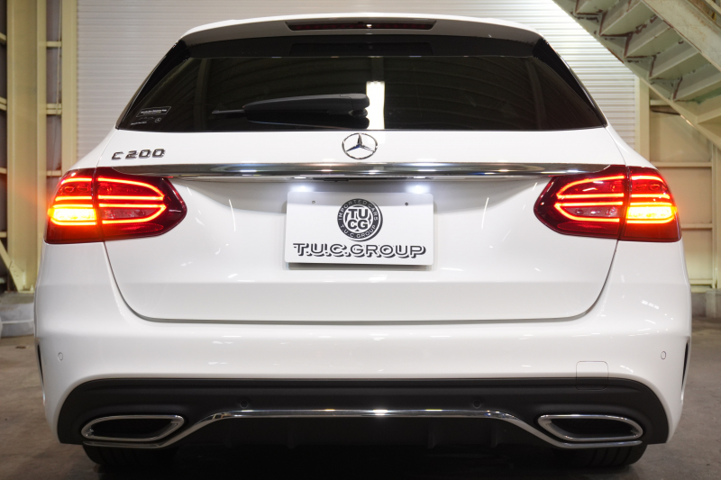 メルセデスベンツ Cクラス C200 ﾜｺﾞﾝ ﾛｰﾚｳｽED ｽﾎﾟｰﾂﾌﾟﾗｽ&ﾚｰﾀﾞｰｾｰﾌﾃｨPKG　後期 黒革 ｼｰﾄﾋｰﾀｰ 純正ﾅﾋﾞ ﾌﾙｾｸﾞTV CarPlay ﾍｯﾄﾞｱｯﾌﾟD Bｶﾒﾗ ﾏﾙﾁﾋﾞｰﾑLED ﾜｲﾔﾚｽﾁｬｰｼﾞﾝｸﾞ AMGｴｱﾛ&18ｲﾝﾁAW　2年保証