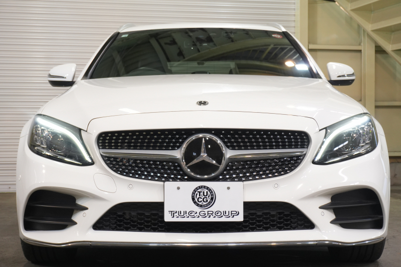 メルセデスベンツ Cクラス C200 ﾜｺﾞﾝ ﾛｰﾚｳｽED ｽﾎﾟｰﾂﾌﾟﾗｽ&ﾚｰﾀﾞｰｾｰﾌﾃｨPKG　後期 黒革 ｼｰﾄﾋｰﾀｰ 純正ﾅﾋﾞ ﾌﾙｾｸﾞTV CarPlay ﾍｯﾄﾞｱｯﾌﾟD Bｶﾒﾗ ﾏﾙﾁﾋﾞｰﾑLED ﾜｲﾔﾚｽﾁｬｰｼﾞﾝｸﾞ AMGｴｱﾛ&18ｲﾝﾁAW　2年保証