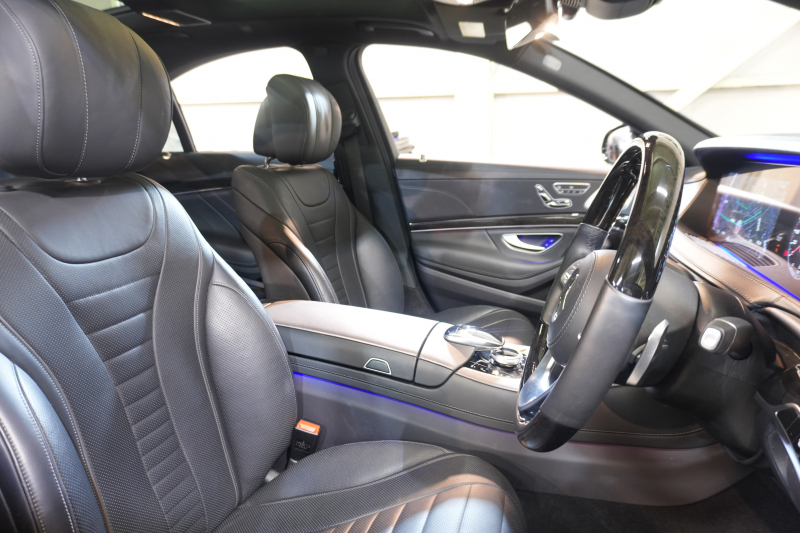 メルセデスベンツ Sクラス S450 ｴｸｽｸﾙｰｼﾌﾞ AMGﾗｲﾝﾌﾟﾗｽ&ﾚｰﾀﾞｰｾｰﾌﾃｨPKG　ISG搭載 後期 黒ﾅｯﾊﾟ革 ｼｰﾄﾋｰﾀｰ ﾍﾞﾝﾁﾚｰﾀｰ ﾊﾟﾉﾗﾏSR 純正ﾅﾋﾞ ﾌﾙｾｸﾞTV 360ｶﾒﾗ ﾄﾞｱｲｰｼﾞｰｸﾛｰｼﾞｬｰ ﾌﾞﾙﾒｽﾀｰ ﾍｯﾄﾞｱｯﾌﾟD 自動ﾄﾗﾝｸ ﾌｯﾄｵｰﾌﾟﾅｰ AMGｴｱﾛ&20ｲﾝﾁAW　2年保証