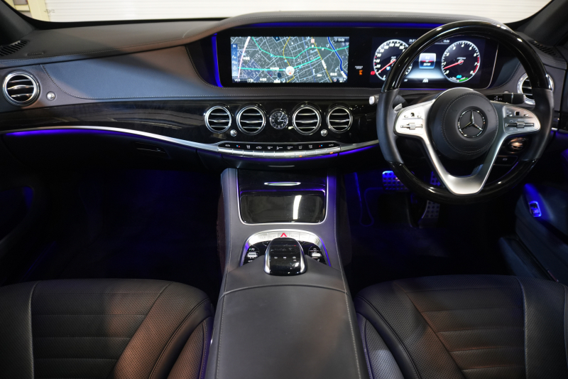 メルセデスベンツ Sクラス S450 ｴｸｽｸﾙｰｼﾌﾞ AMGﾗｲﾝﾌﾟﾗｽ&ﾚｰﾀﾞｰｾｰﾌﾃｨPKG　ISG搭載 後期 黒ﾅｯﾊﾟ革 ｼｰﾄﾋｰﾀｰ ﾍﾞﾝﾁﾚｰﾀｰ ﾊﾟﾉﾗﾏSR 純正ﾅﾋﾞ ﾌﾙｾｸﾞTV 360ｶﾒﾗ ﾄﾞｱｲｰｼﾞｰｸﾛｰｼﾞｬｰ ﾌﾞﾙﾒｽﾀｰ ﾍｯﾄﾞｱｯﾌﾟD 自動ﾄﾗﾝｸ ﾌｯﾄｵｰﾌﾟﾅｰ AMGｴｱﾛ&20ｲﾝﾁAW　2年保証