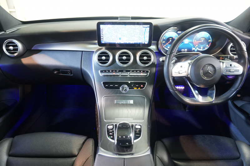 メルセデスベンツ Cクラス C220d ﾛｰﾚｳｽED ﾚｻﾞｰEXC ｽﾎﾟｰﾂﾌﾟﾗｽ&ﾚｰﾀﾞｰｾｰﾌﾃｨPKG　後期 1ｵｰﾅｰ 特別仕様 黒革 ﾋｰﾀｰ&ｸｰﾗｰ ﾊﾟﾉﾗﾏSR 純正ﾅﾋﾞ ﾌﾙｾｸﾞTV 360ｶﾒﾗ ﾌﾞﾙﾒｽﾀｰ ﾏﾙﾁﾋﾞｰﾑLEDﾗｲﾄ HUD 自動ﾄﾗﾝｸ ﾌｯﾄｵｰﾌﾟﾅｰ ｴｱｻｽ AMGｴｱﾛ&18AW　2年保証