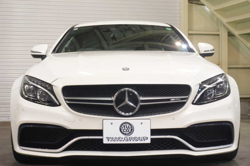 AMG Cクラス C63S ｸｰﾍﾟ ﾚｰﾀﾞｰSP　黒革 ｼｰﾄﾋｰﾀｰ 純正ﾅﾋﾞ ﾌﾙｾｸﾞTV ﾌﾞﾙﾒｽﾀｰ ﾏﾙﾁｶﾗｰｱﾝﾋﾞｴﾝﾄﾗｲﾄ ﾊﾟﾌｫｰﾏﾝｽｴｸﾞｿﾞｰｽﾄ AMGｴｱﾛ&19ｲﾝﾁAW　2年保証